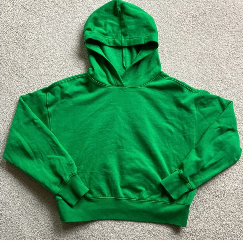 Like New Kelly Green Cropped Sweatshirt